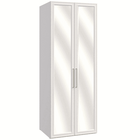 Шкаф Montreal белый с зеркалами код 489689
