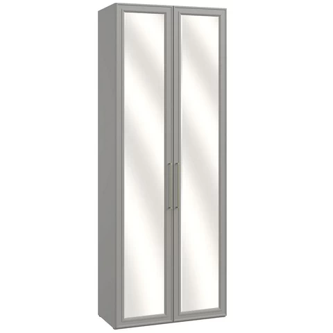 Шкаф Montreal серый с зеркалами код 489801