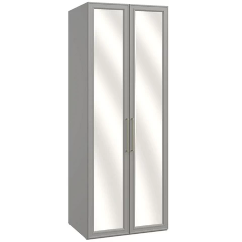 Шкаф Montreal серый с зеркалами код 489805