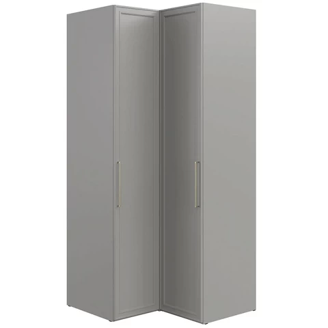 Шкаф угловой Montreal серый код 489816