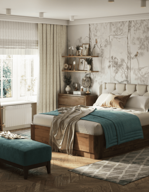 Кровать Wood Home Lite 1