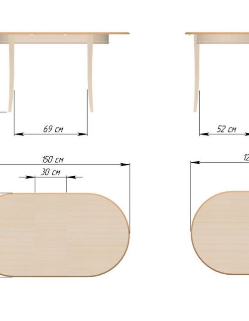 Альт 5-15 стол